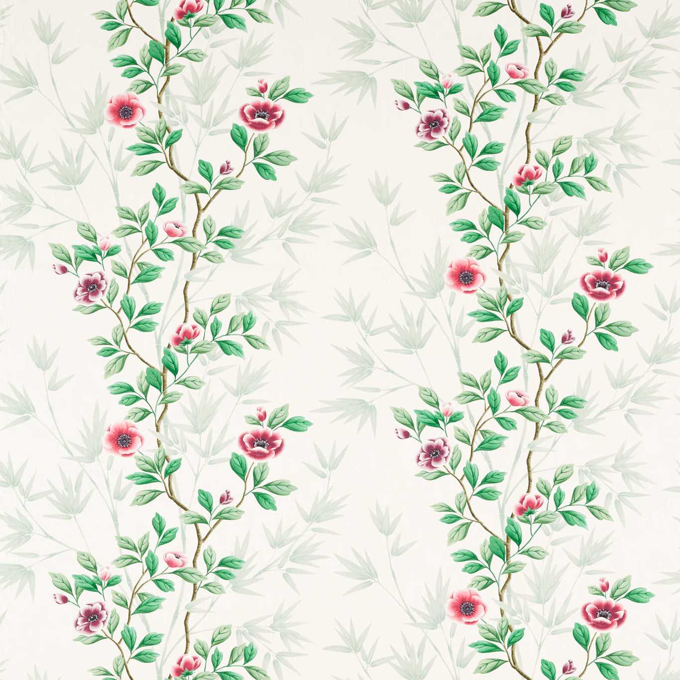 Lady Alford Fig Blossom/Magenta Fabric by HAR
