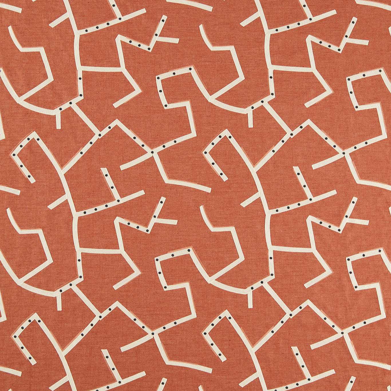 Saraceno Rust Fabric by HAR