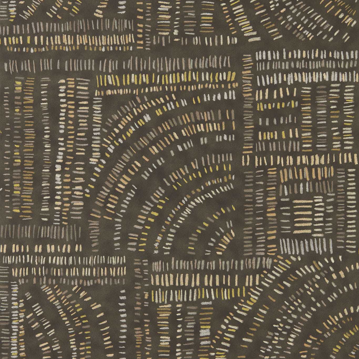 Frescoes Charcoal/Chalk/Limestone Wallpaper by HAR