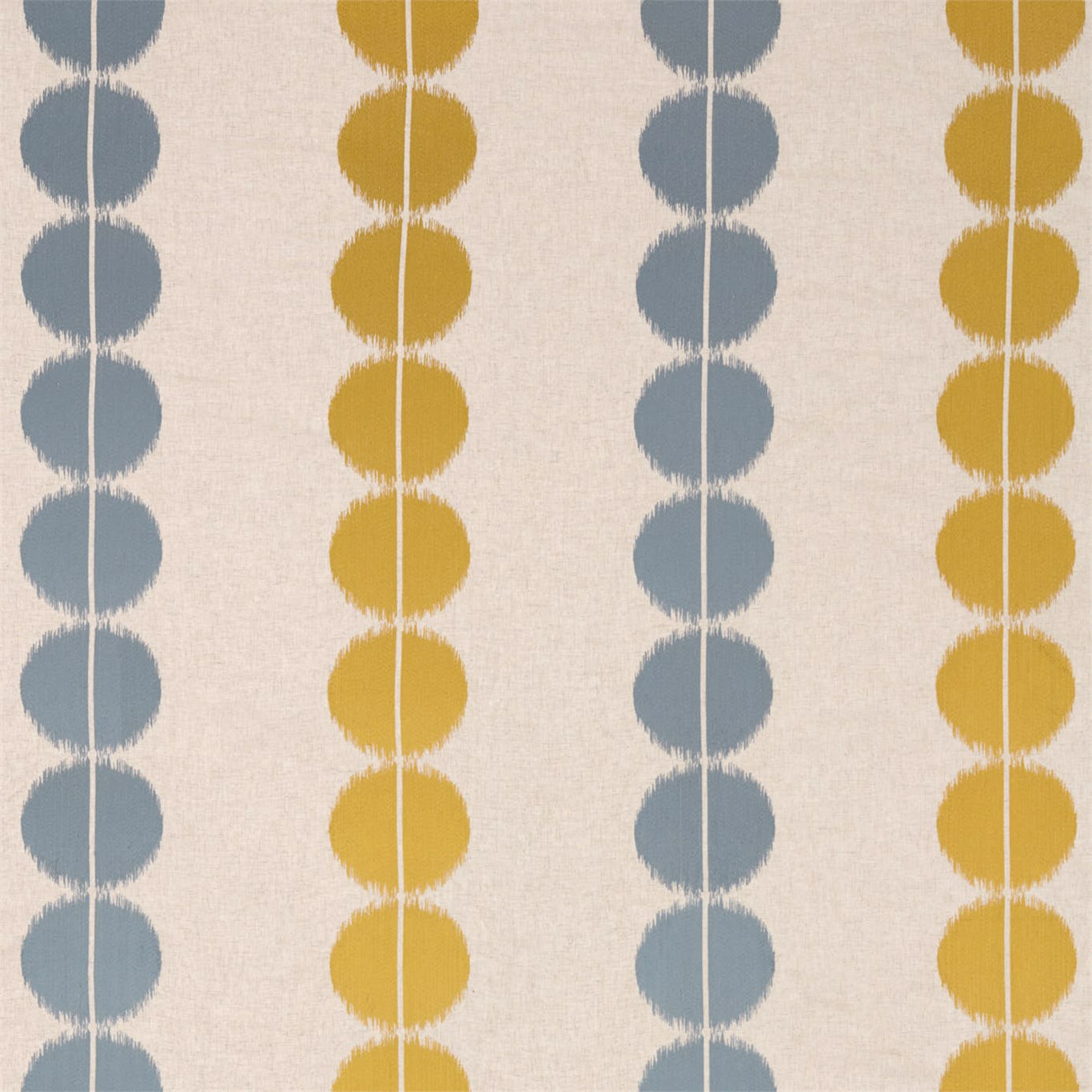 Lomita Gold/Nordic Blue Fabric by HAR