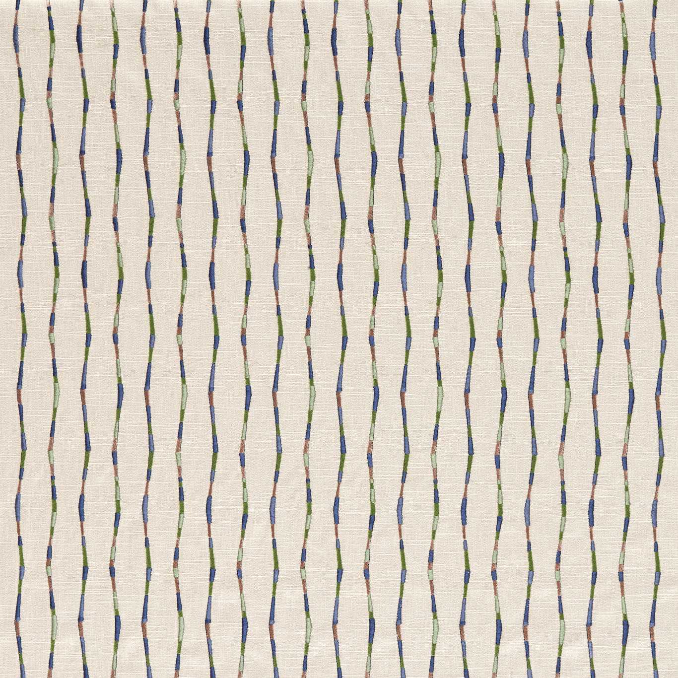 Morelia Indigo/Malachite Fabric by HAR