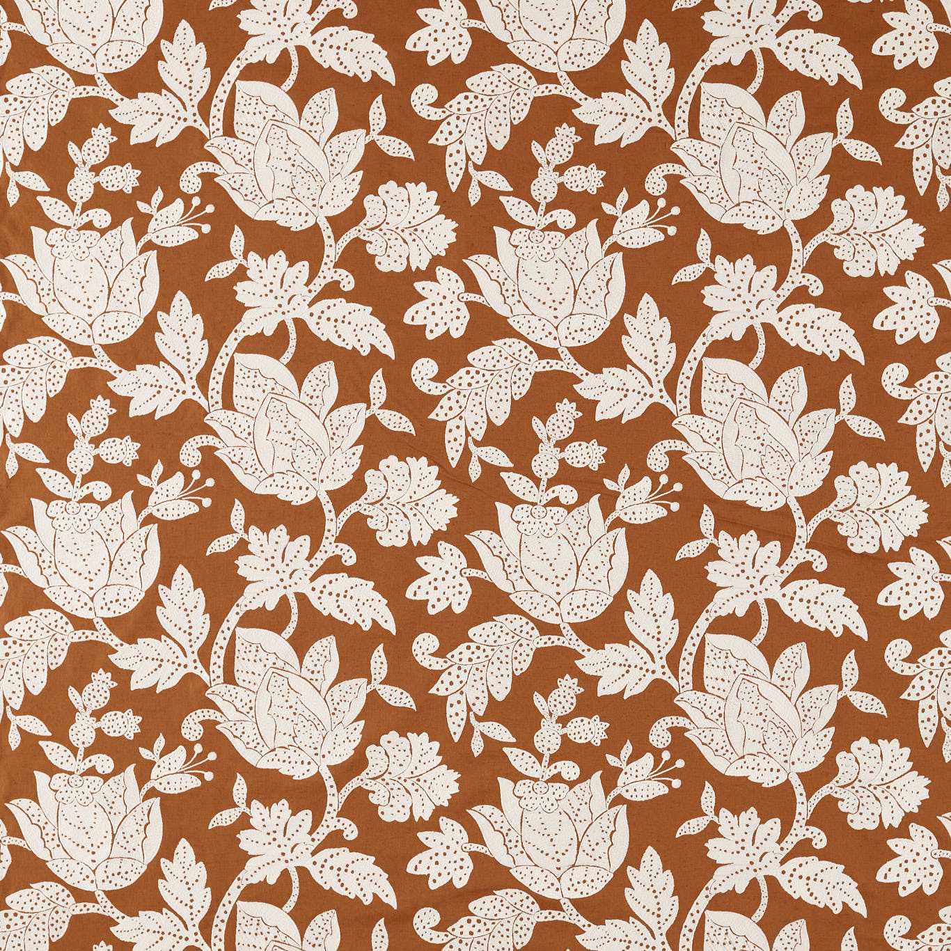 Zamora Terracotta Fabric by HAR