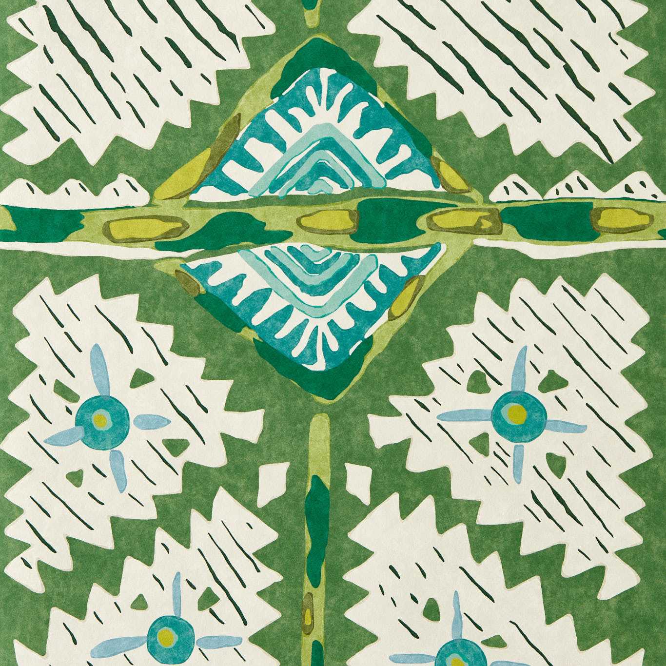 Brocha Forest/Azul Wallpaper by HAR