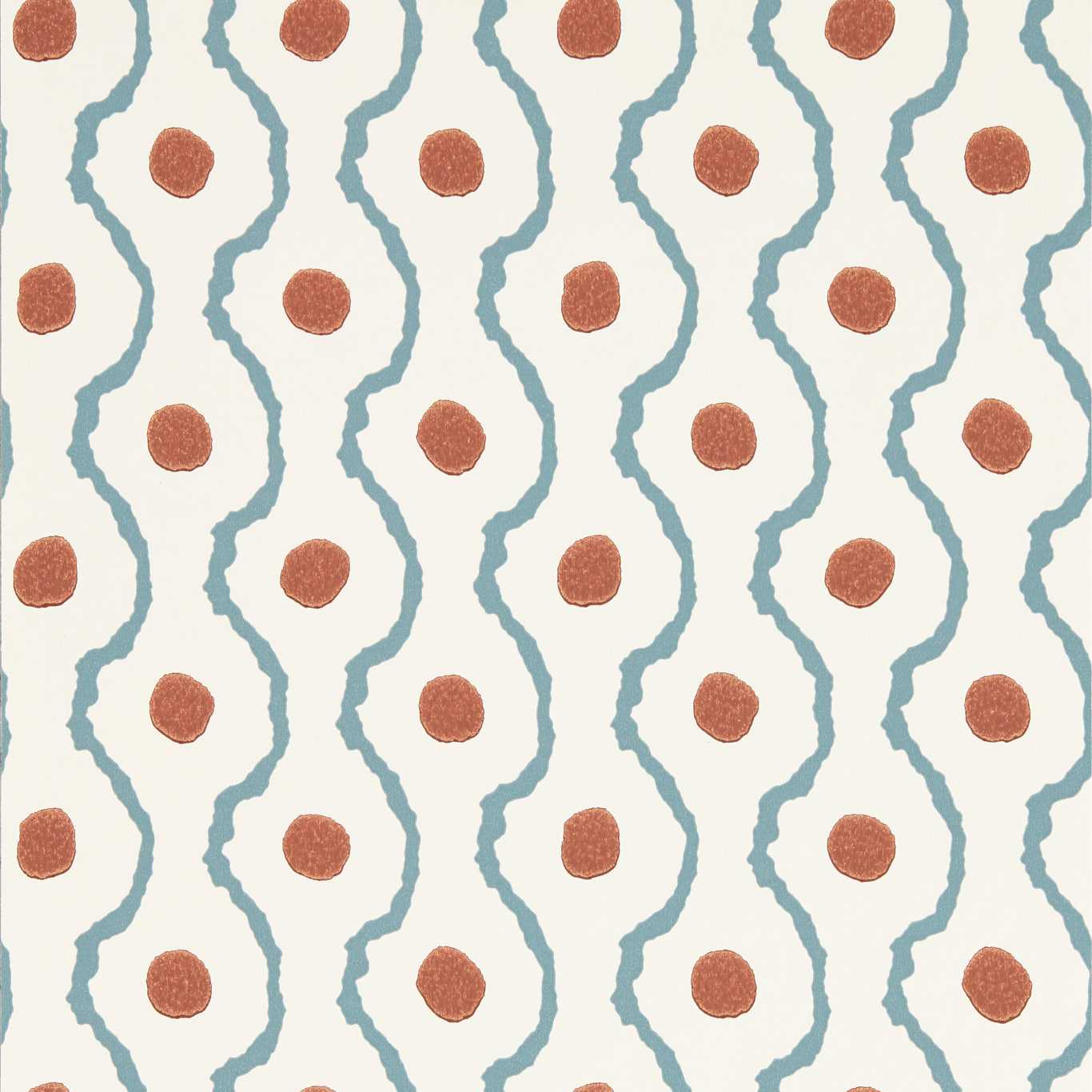 Connor Pacific/Terracotta Wallpaper by HAR