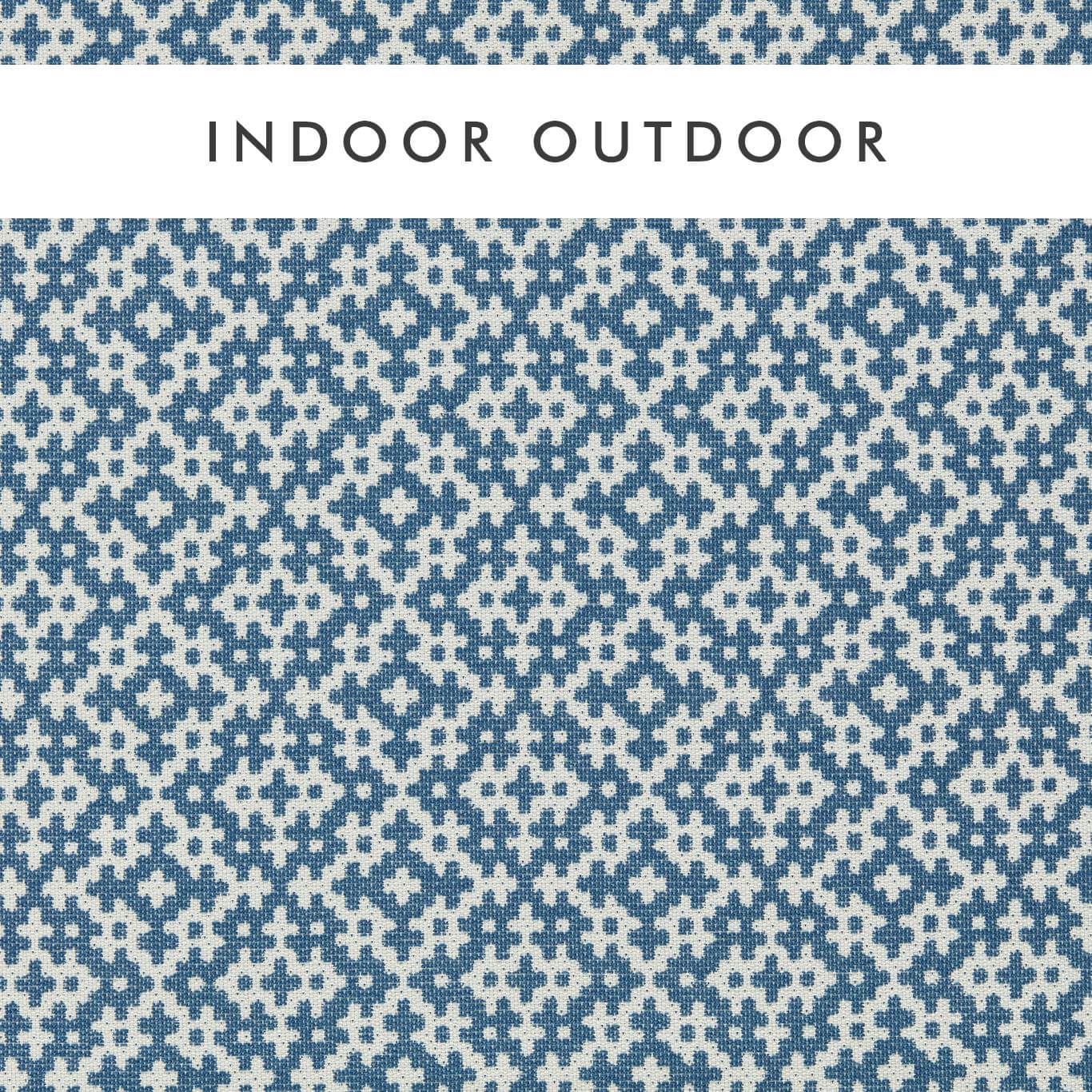 Liora Indigo/Chalk Fabric by HAR