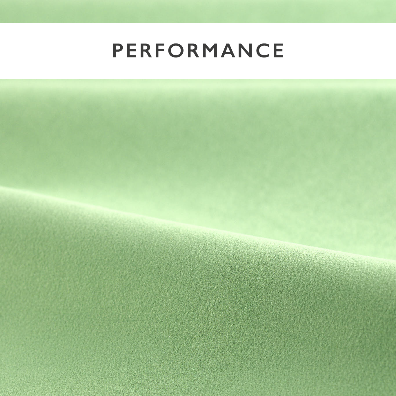 Performance Velvet Mint Fabric by HAR
