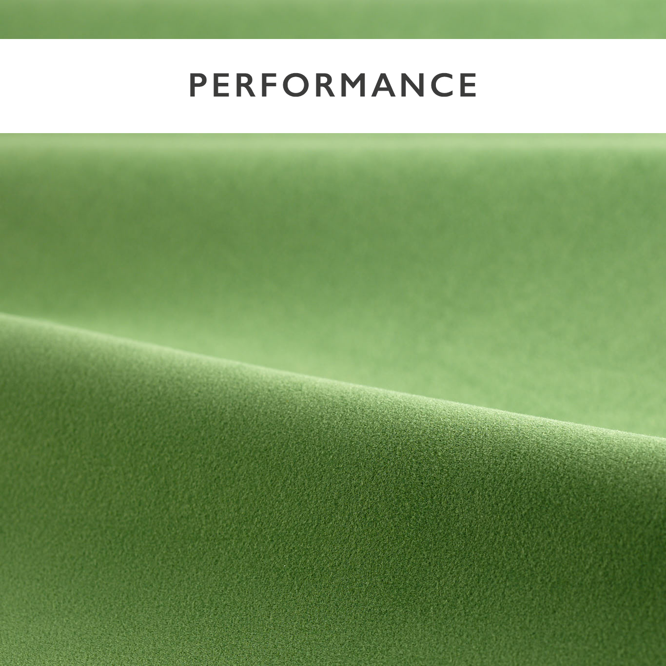 Performance Velvet Moss Fabric by HAR