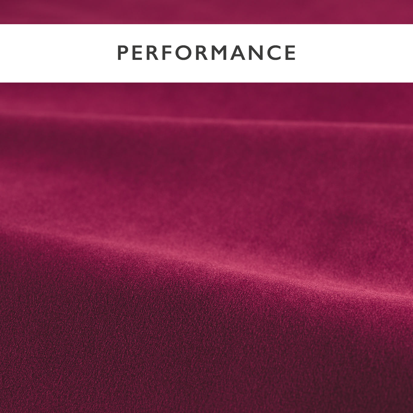 Performance Velvet Magenta Fabric by HAR