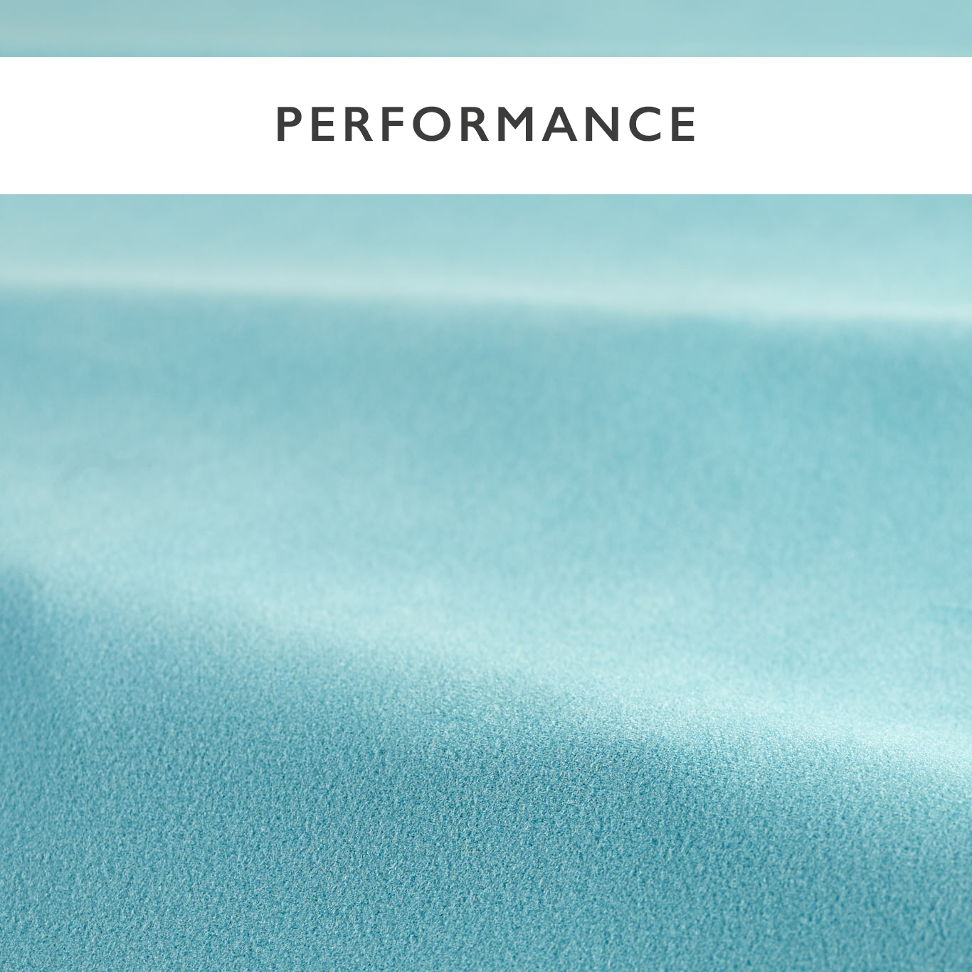 Performance Velvet Aqua Fabric by HAR
