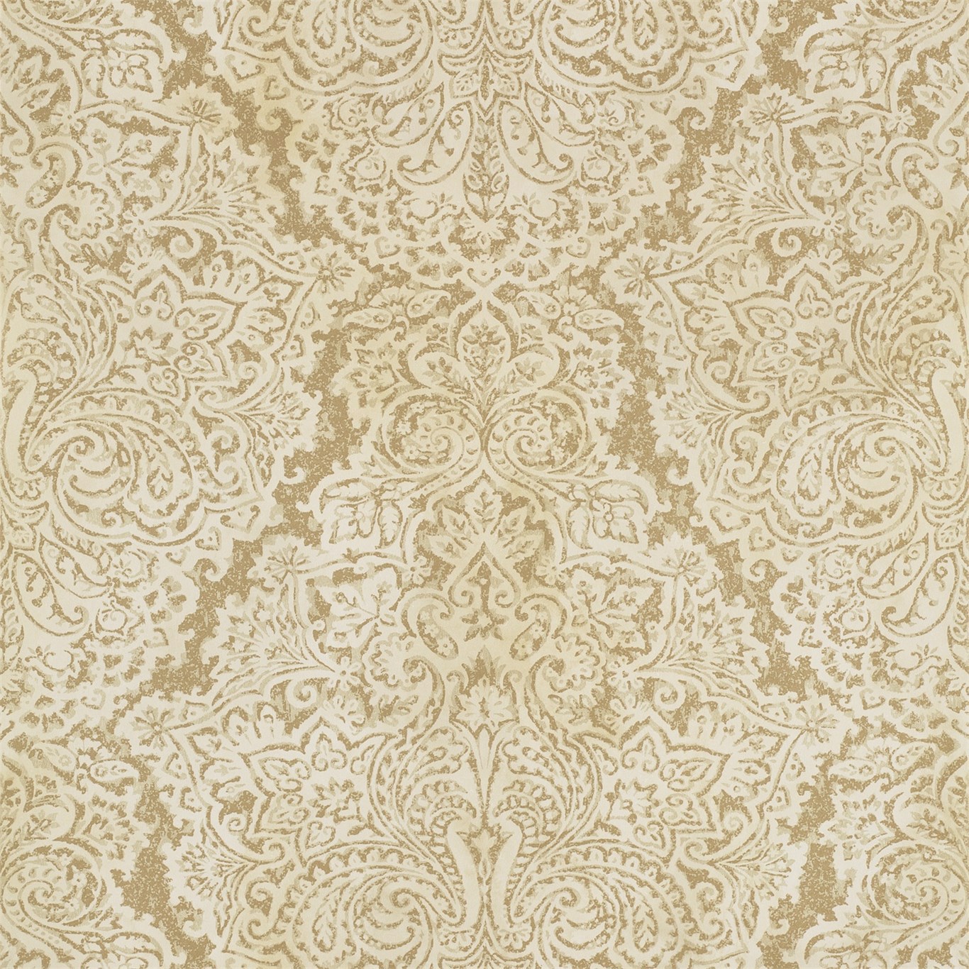 Aurelia Antique Gold Wallpaper by HAR