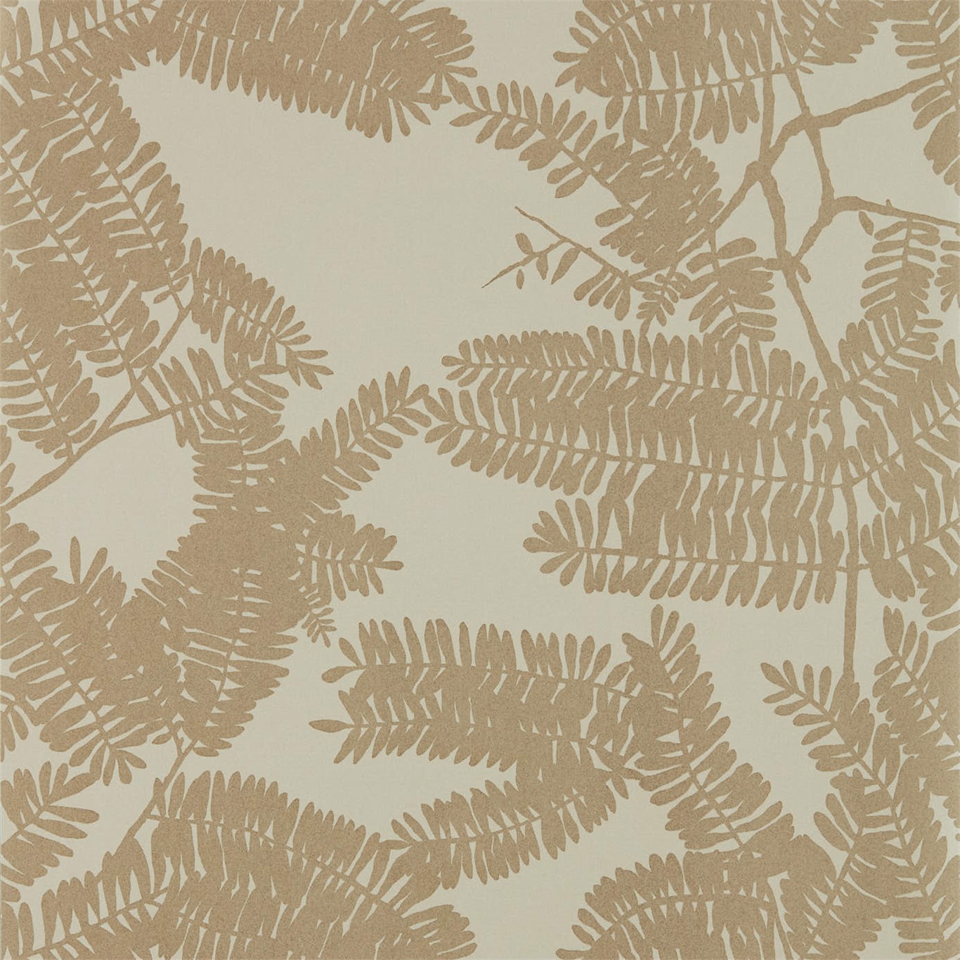 Extravagance Glimmer Gold Wallpaper by HAR