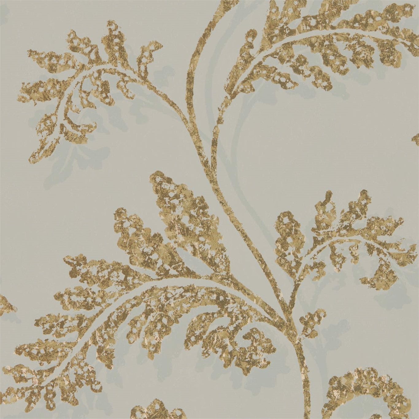 Lucero Oyster/Rich Gold Wallpaper by HAR