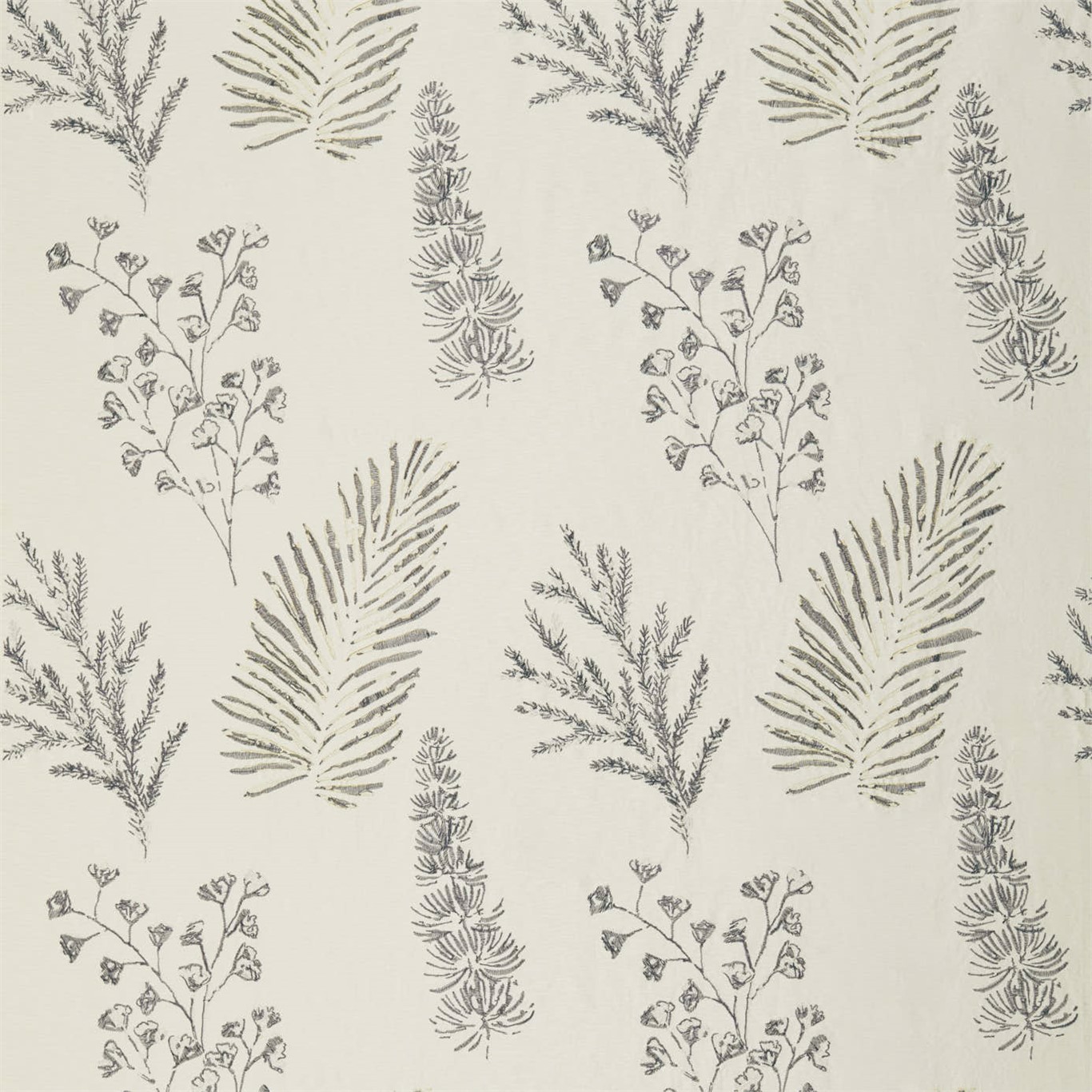 Quinta Champagne/Pewter Fabric by HAR