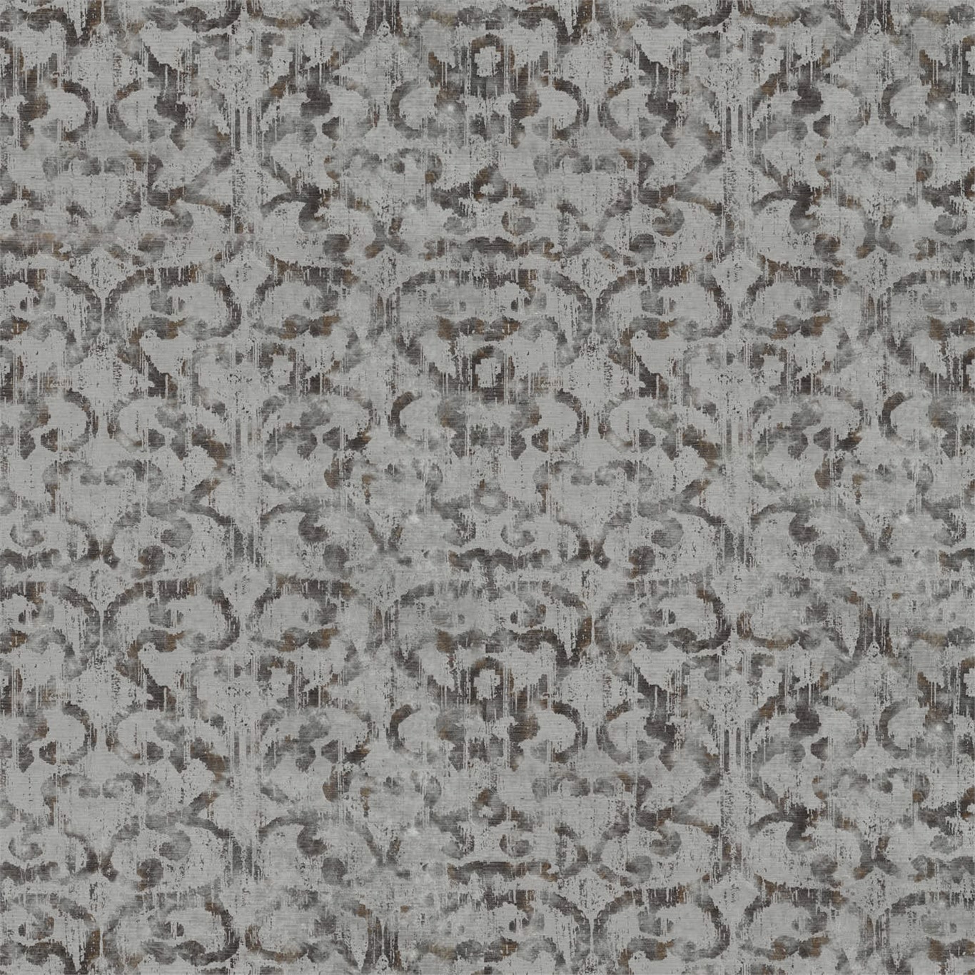 Baroc Pewter/Gold Fabric by HAR