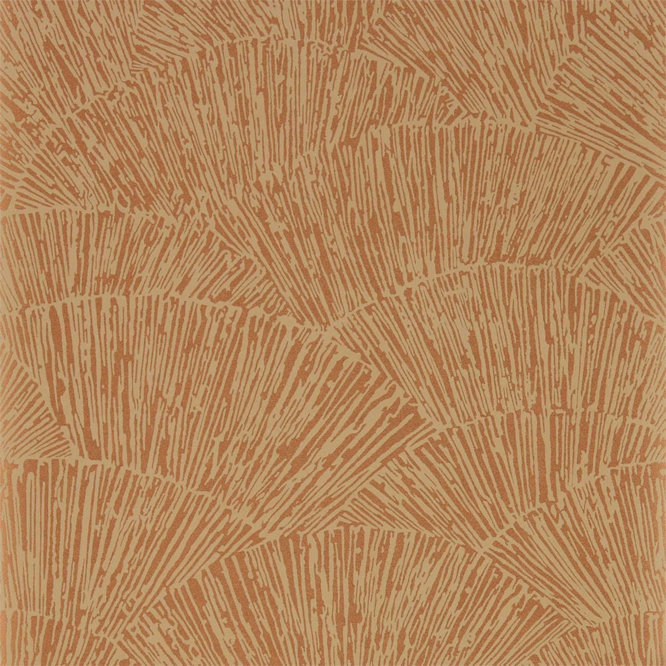 Tessen Copper Wallpaper by HAR