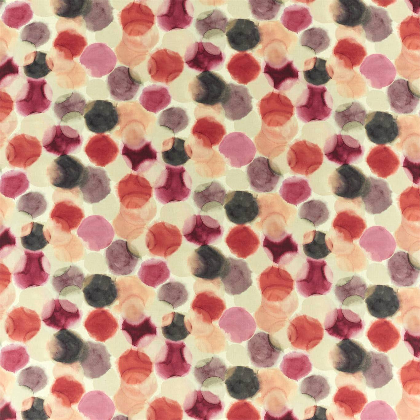 Selenic Tulip/Coral Fabric by HAR