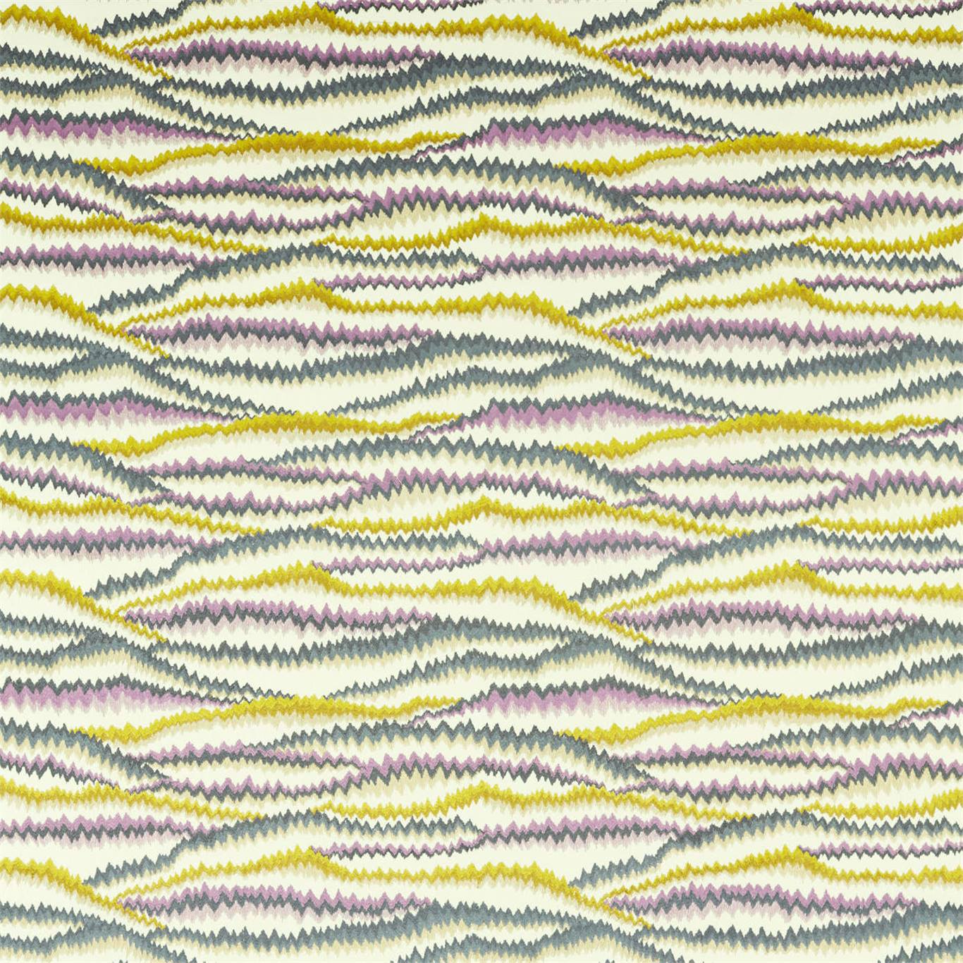 Tremolo Aubergine/Chartreuse Fabric by HAR