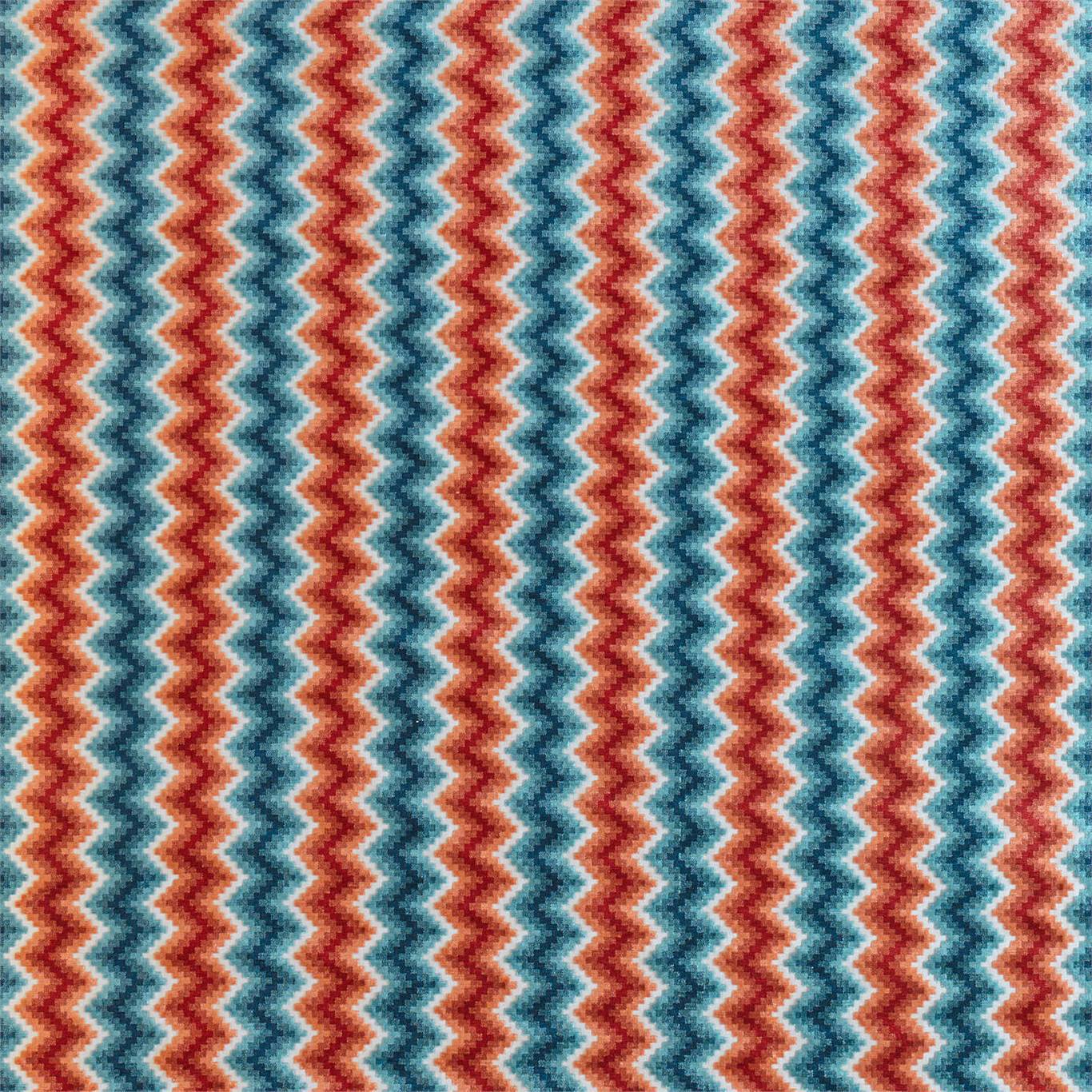 Maseki Velvet Marine/Russet Fabric by HAR