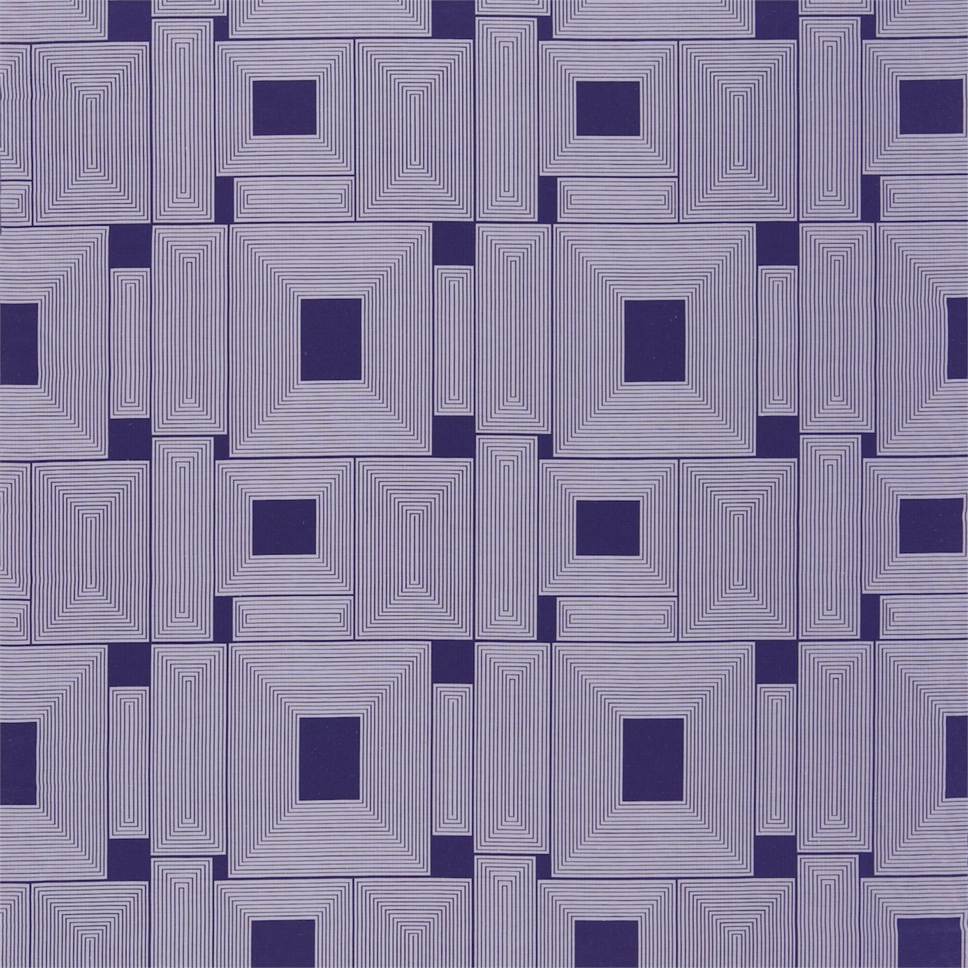 Maze Hyacinth Fabric by HAR