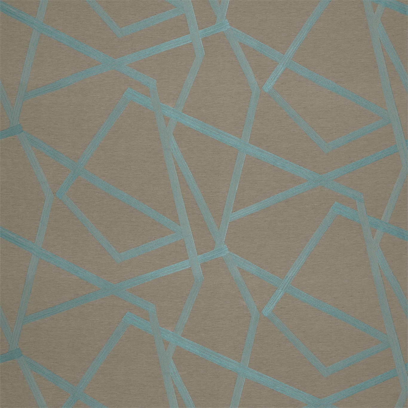 Sumi Sepia/Teal Fabric by HAR