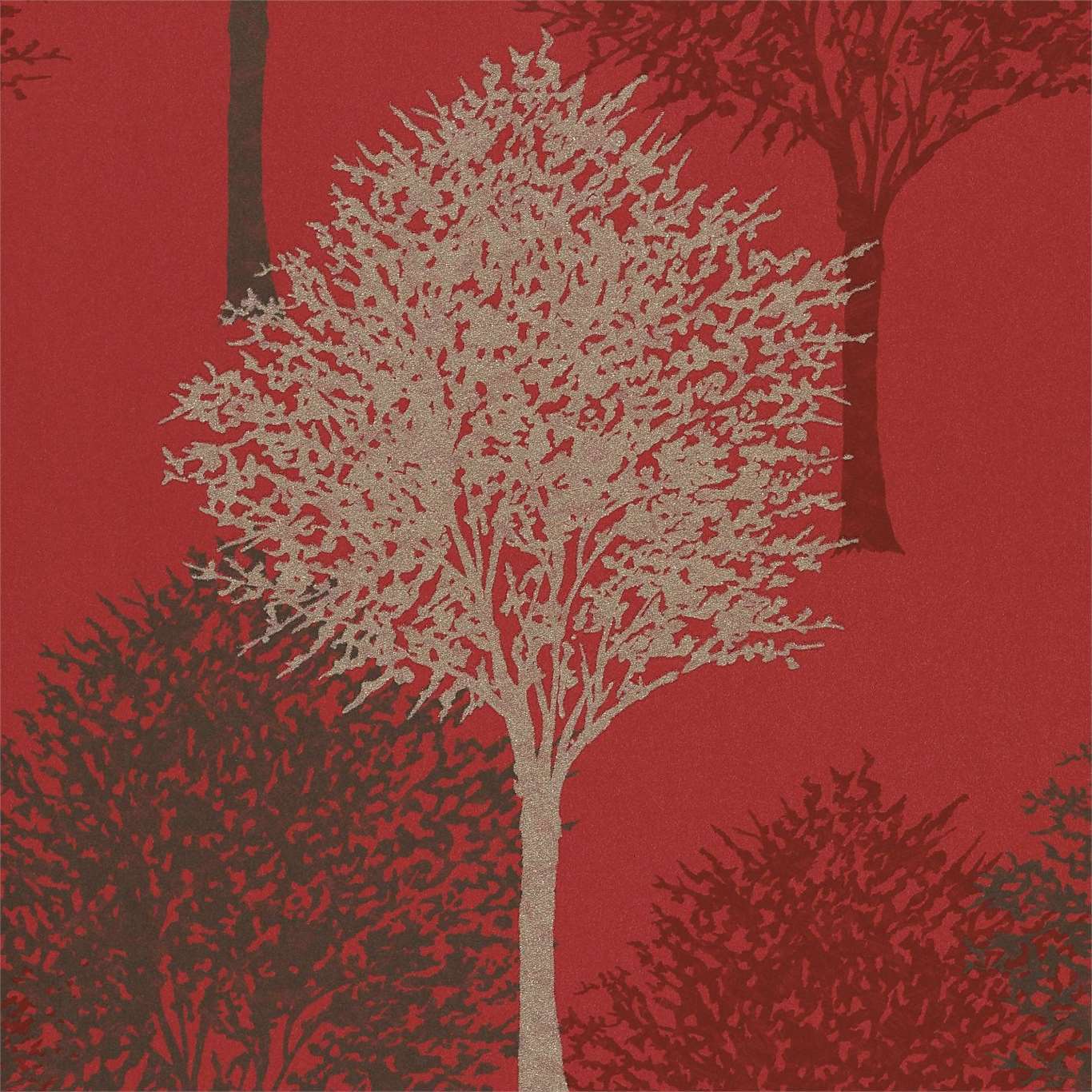 Entice Silver Sparkle Slate Bark and Burgundy Wallpaper by HAR