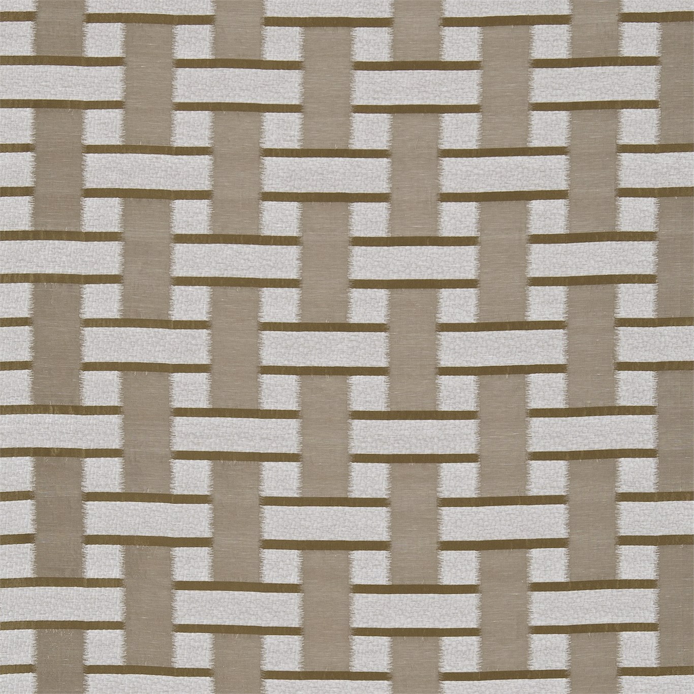 Saki Ochre/Putty Fabric by HAR
