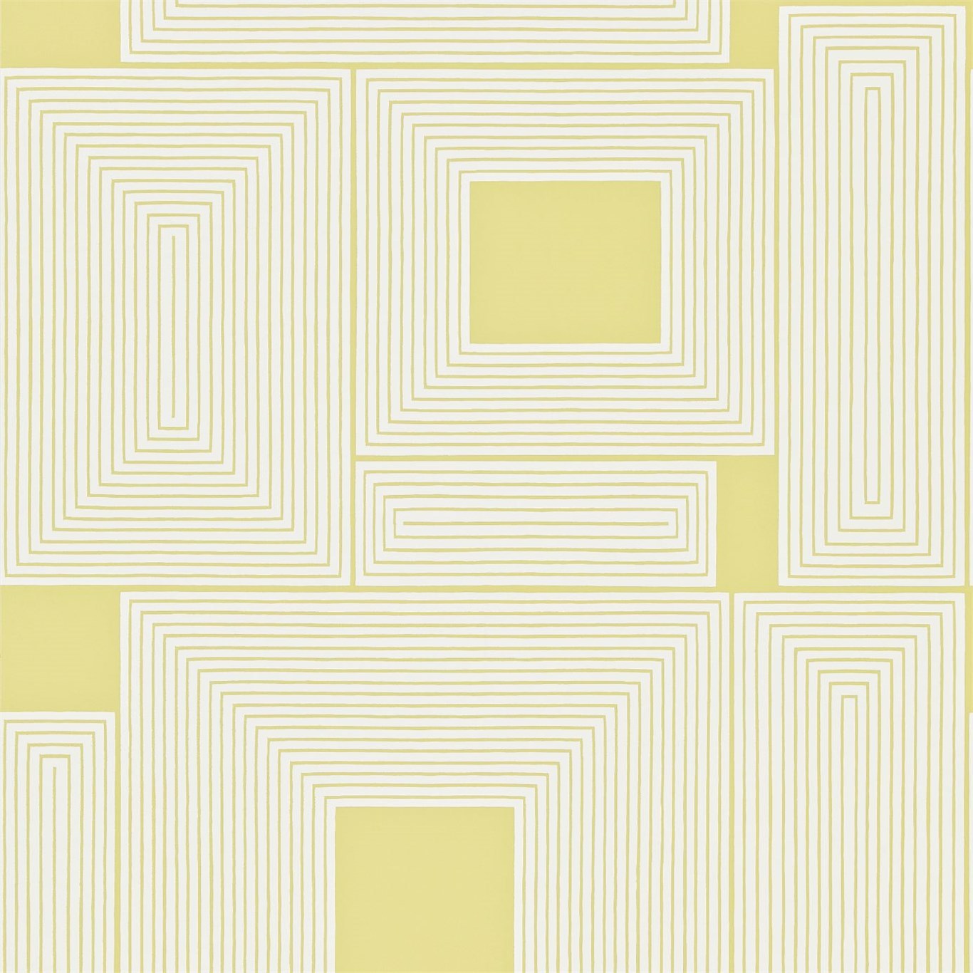 Maze Zest/Chalk Wallpaper by HAR