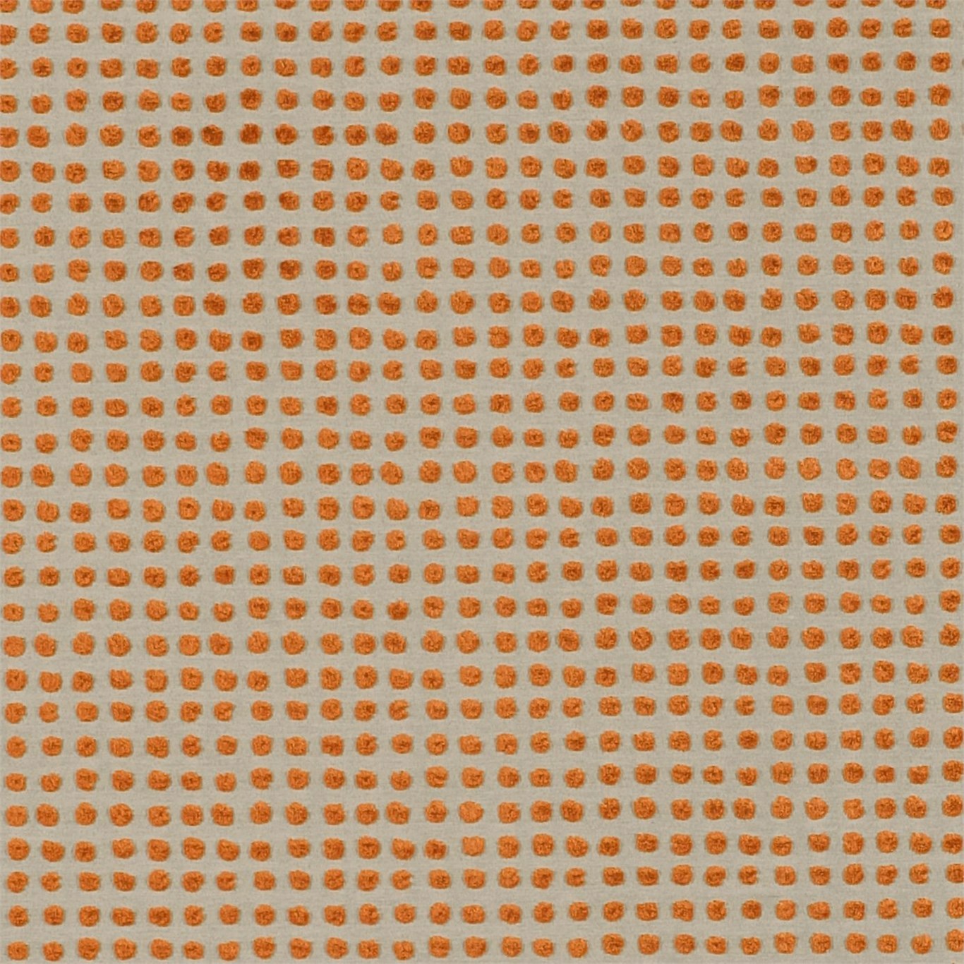 Polka Tangerine Neutral Fabric by HAR