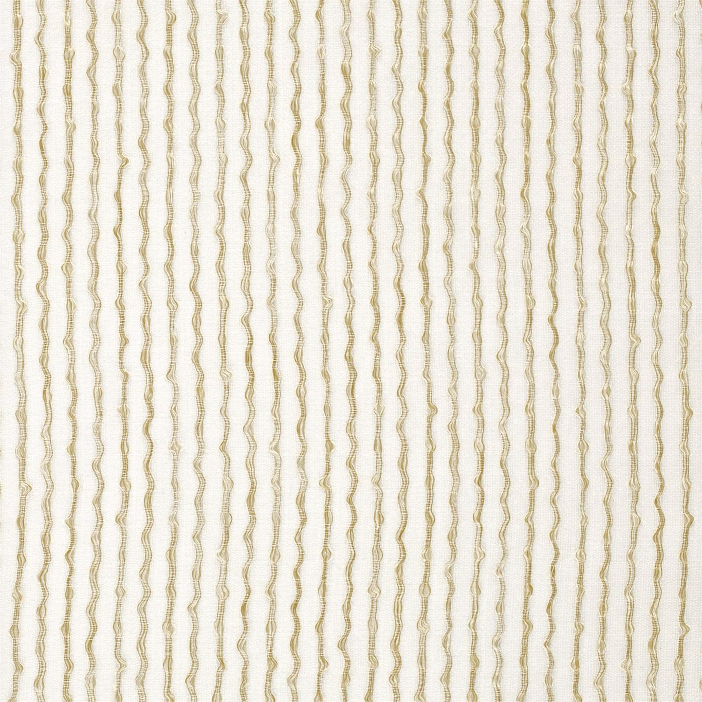 Ripple Hessian/Chalk Fabric by HAR
