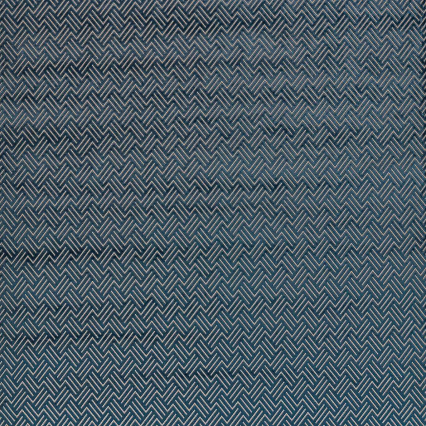 Triadic Coast Blue Fabric by HAR