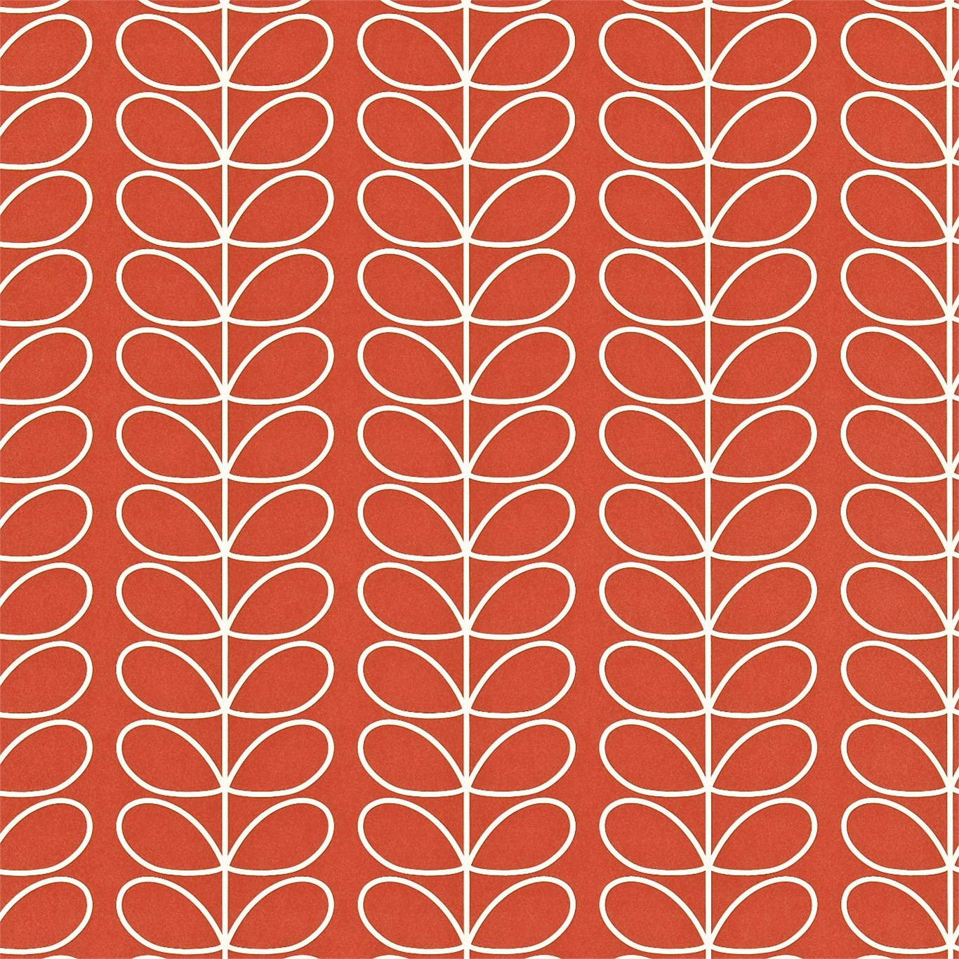 Linear Stem Poppy Wallpaper by HAR