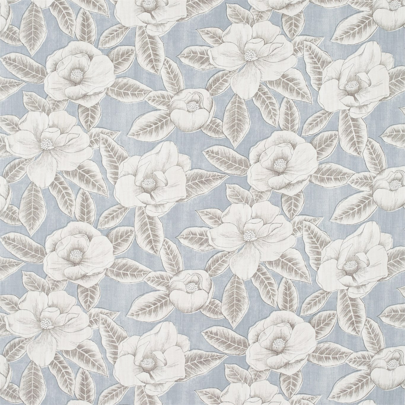 Floria Powder Blue/Linen Fabric by HAR