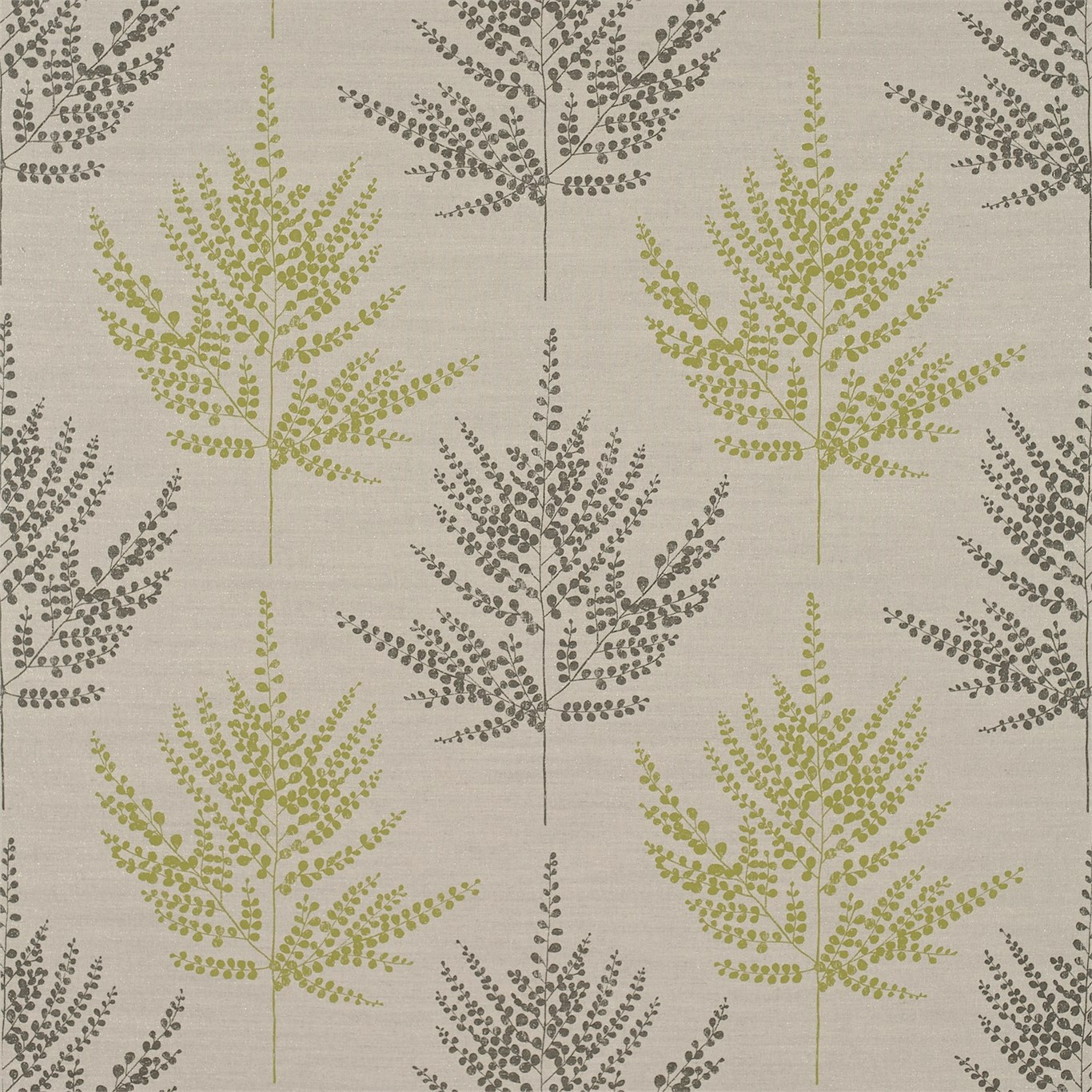 Folium Pistachio/Charcoal Fabric by HAR