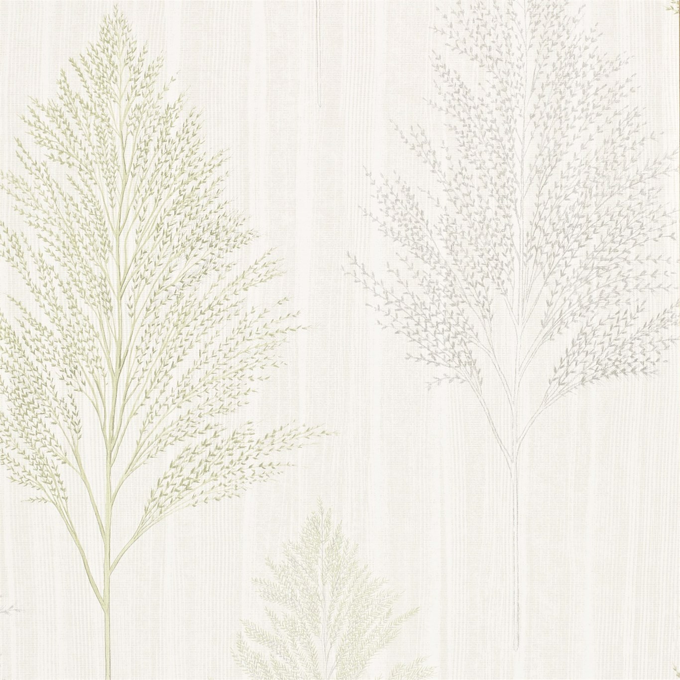 Angelica Sage And Linen Wallpaper by HAR