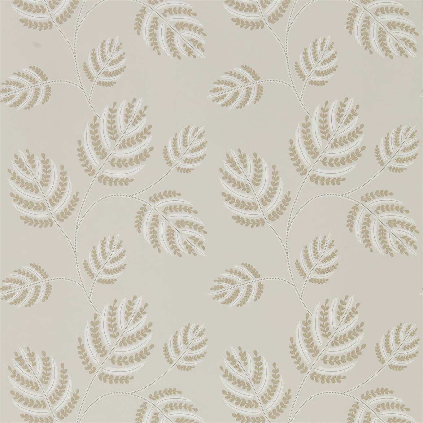 Marbelle Linen/Silver Wallpaper by HAR