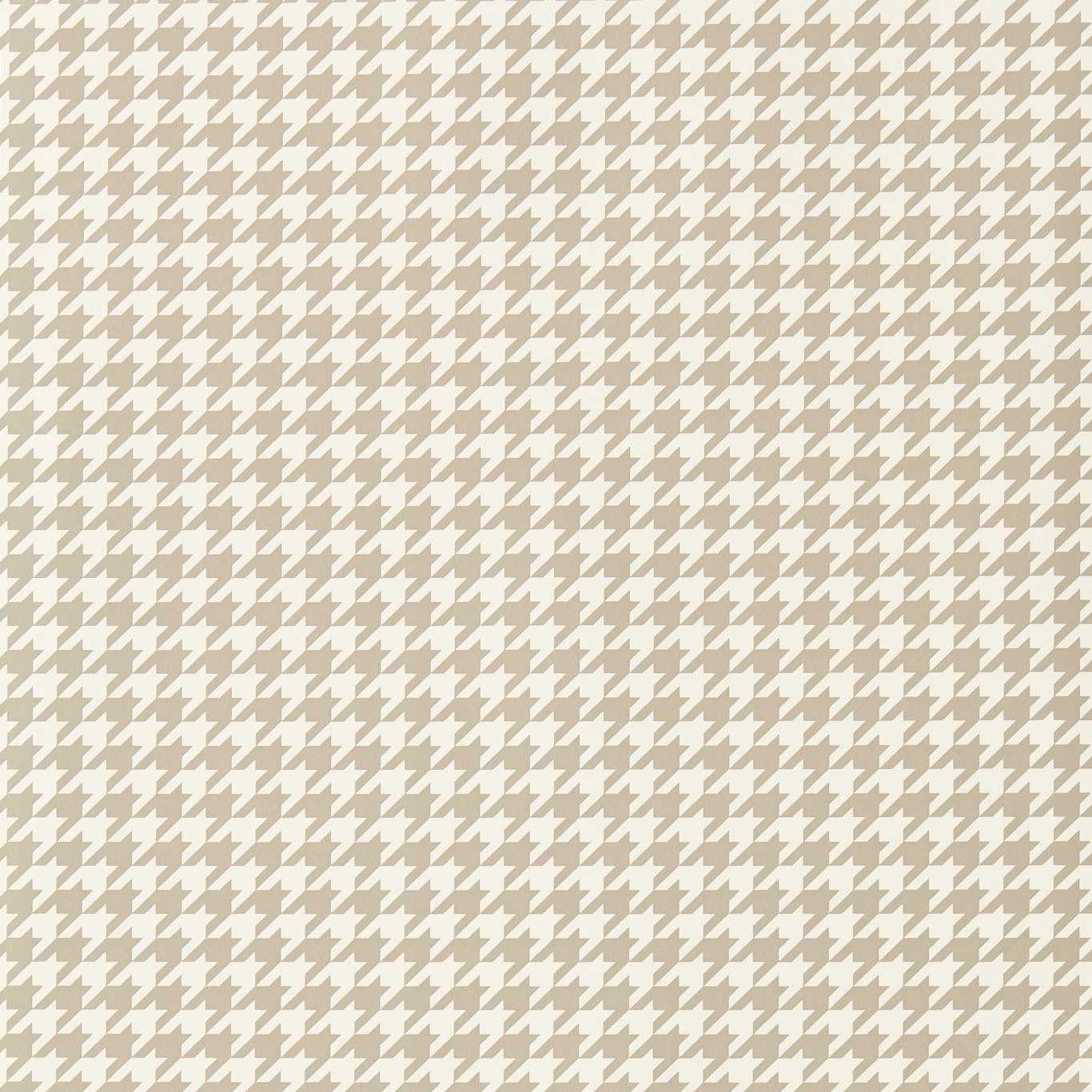 Houndstooth Wide Width Taupe/Soft Focus Wallpaper by HAR