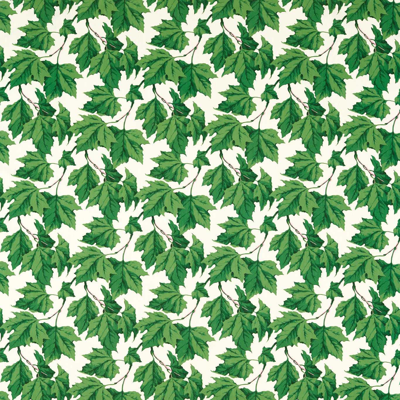 Dappled Leaf Emerald Fabric by HAR