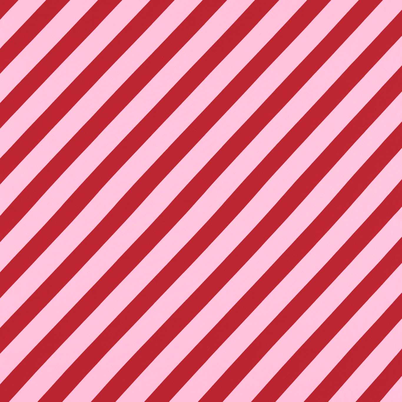 Paper Straw Stripe Ruby/Rose Fabric by HAR
