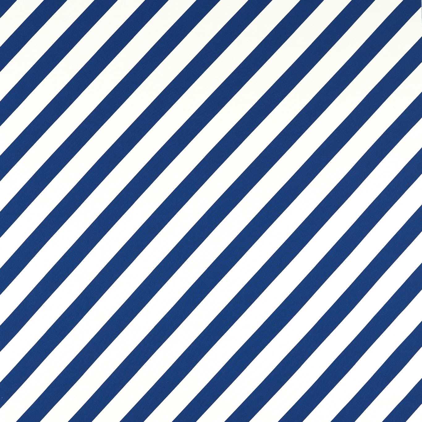 Paper Straw Stripe Lapis Fabric by HAR