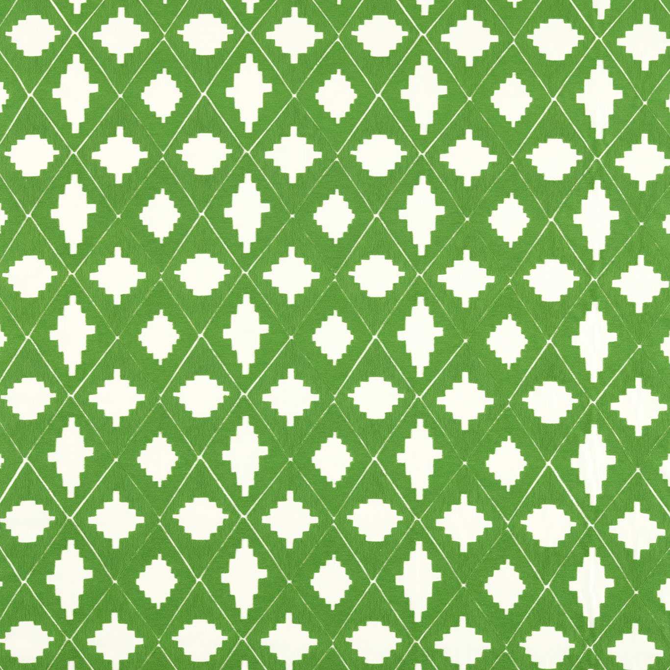Garden Terrace Peridot/Pearl Fabric by HAR