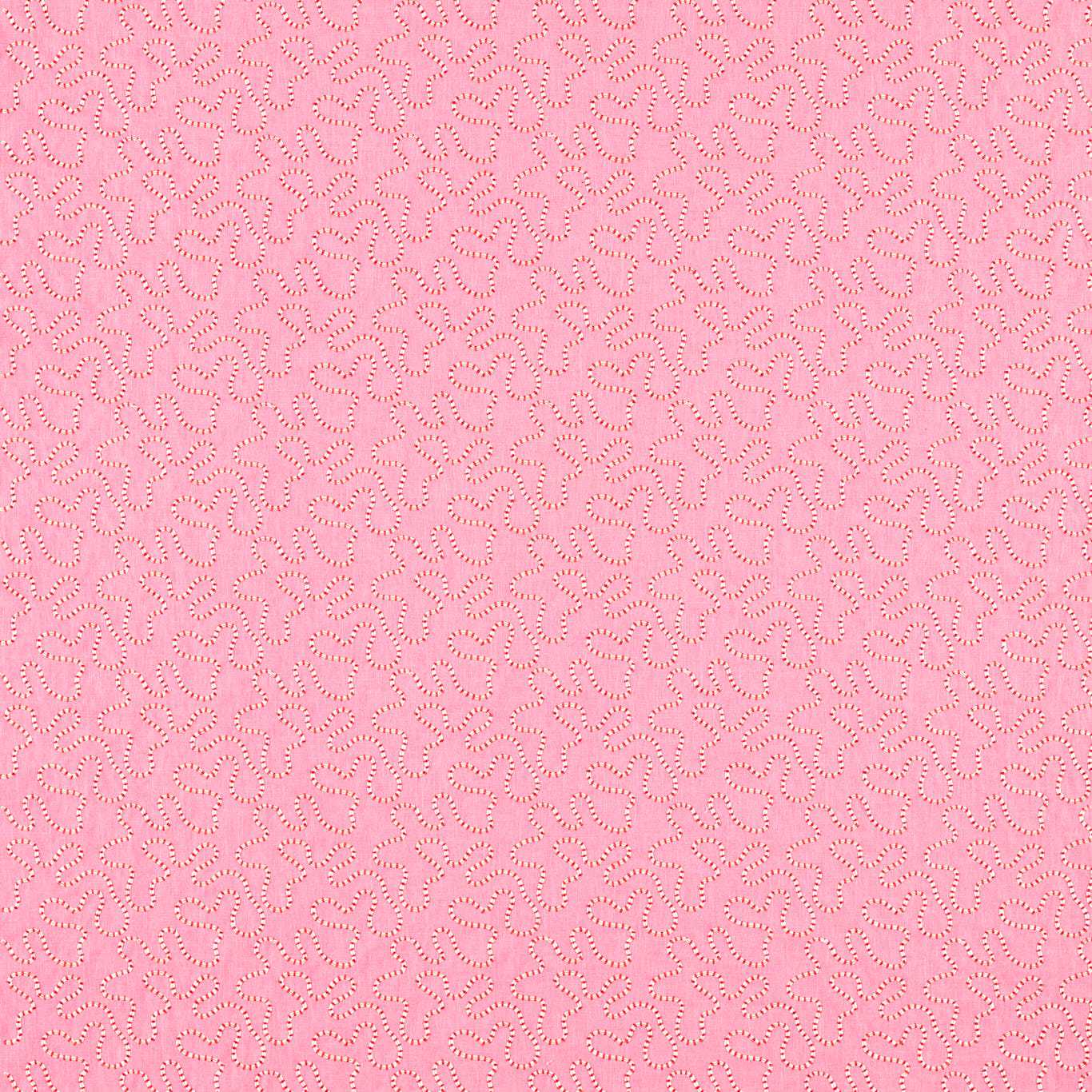 Wiggle Rose Quartz/Ruby Fabric by HAR