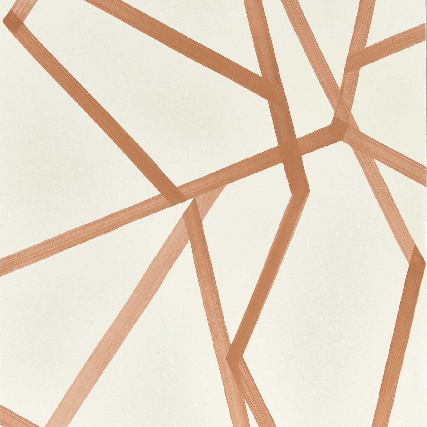 Sumi Linen/Copper Wallpaper by HAR