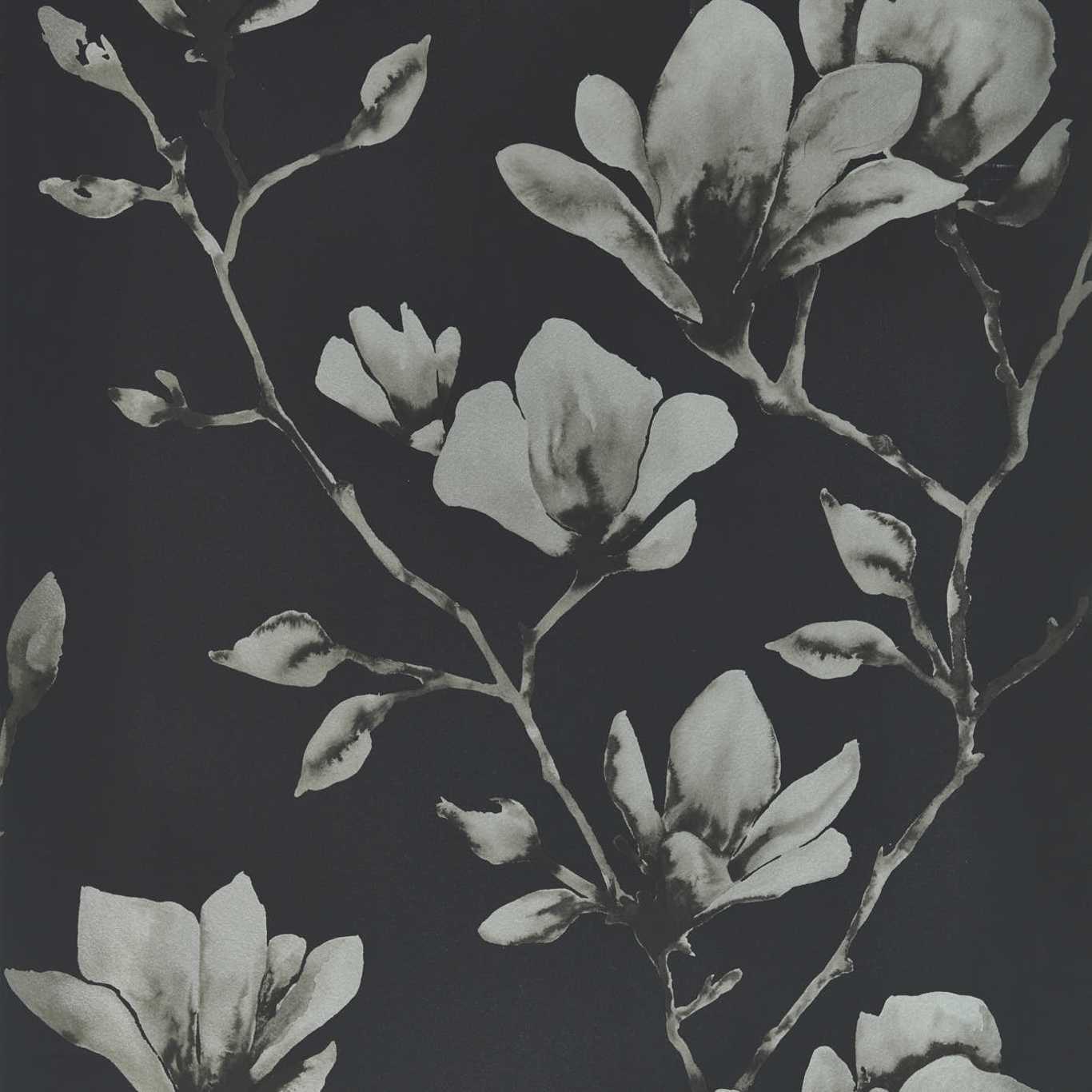 Lotus Onyx/Silver Wallpaper by HAR