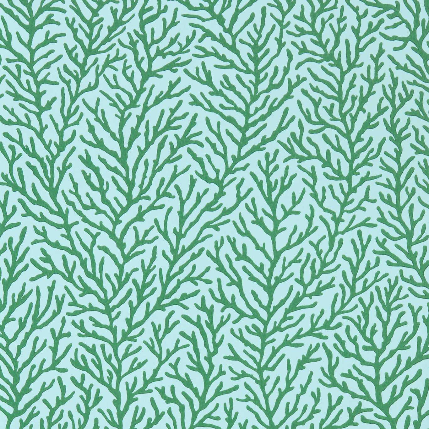 Atoll Seaglass/Emerald Wallpaper by HAR