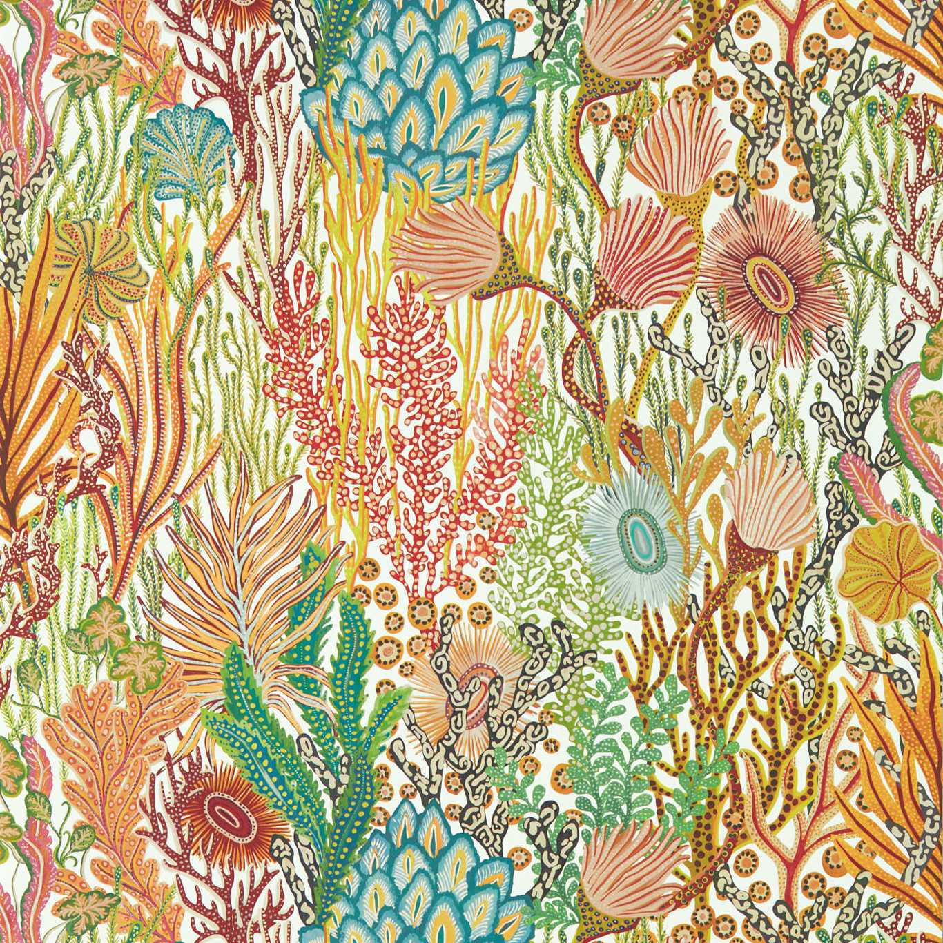 Acropora Brazilian Rosewood/Nectar/Tree Canopy Wallpaper by HAR
