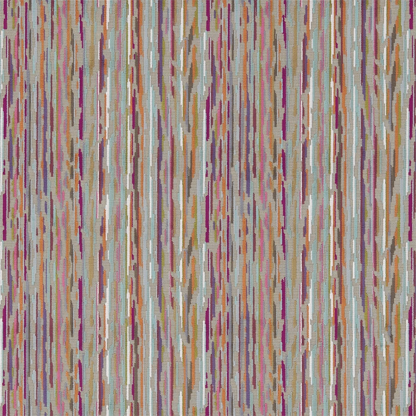 Nuru Fuchsia/Teal/Mink Fabric by HAR