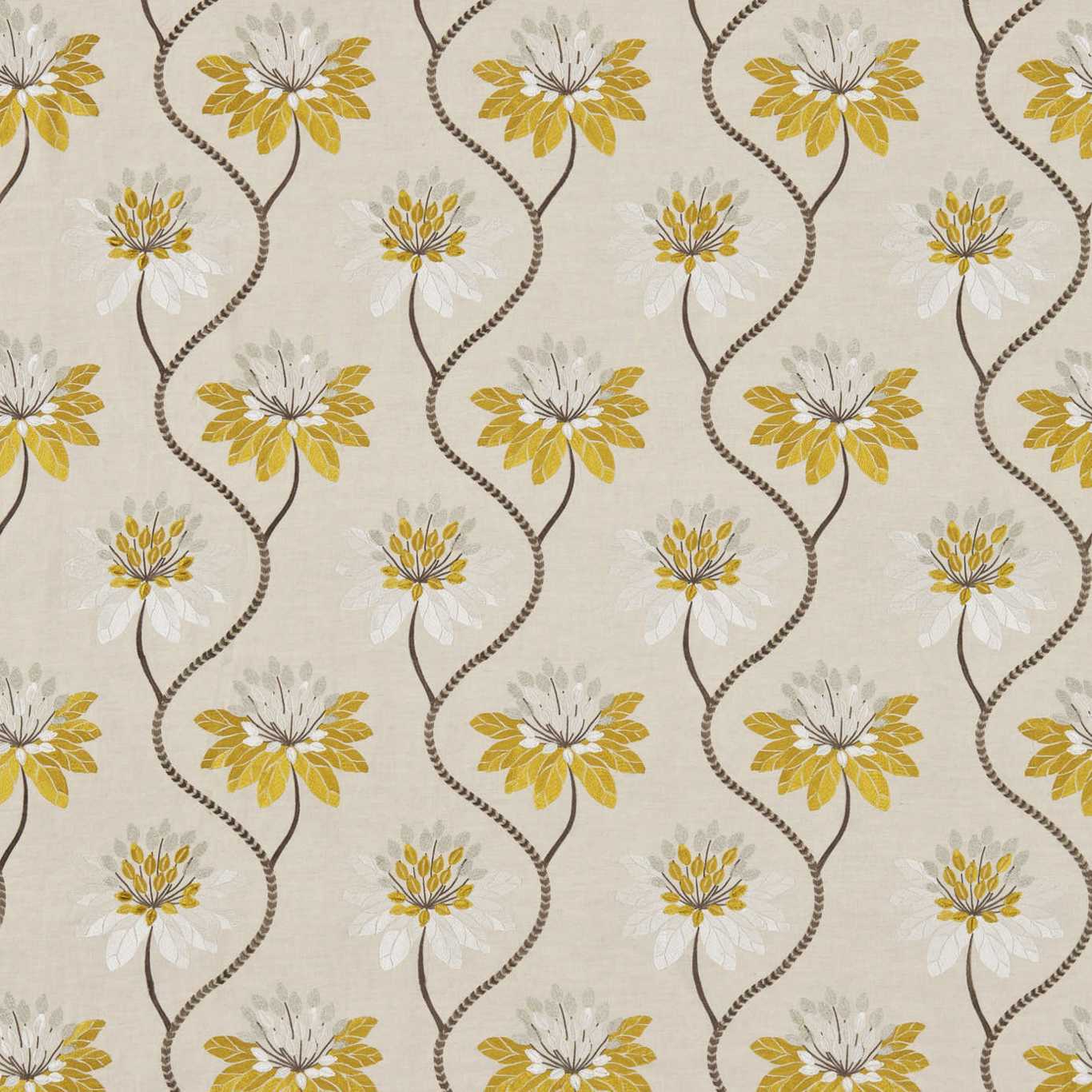 Eloise Marigold Fabric by HAR