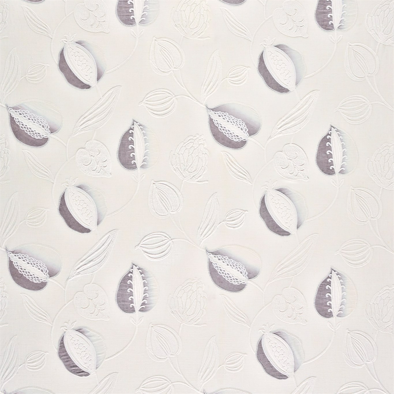Abella French Grey Fabric by HAR