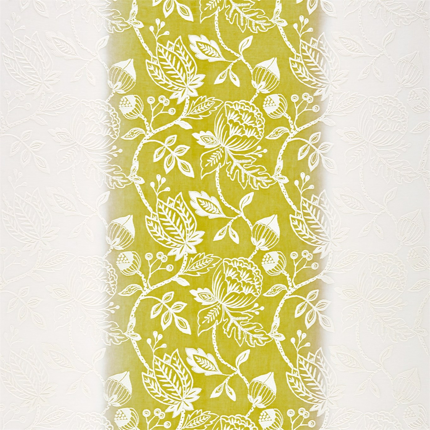 Colette Chartreuse Fabric by HAR