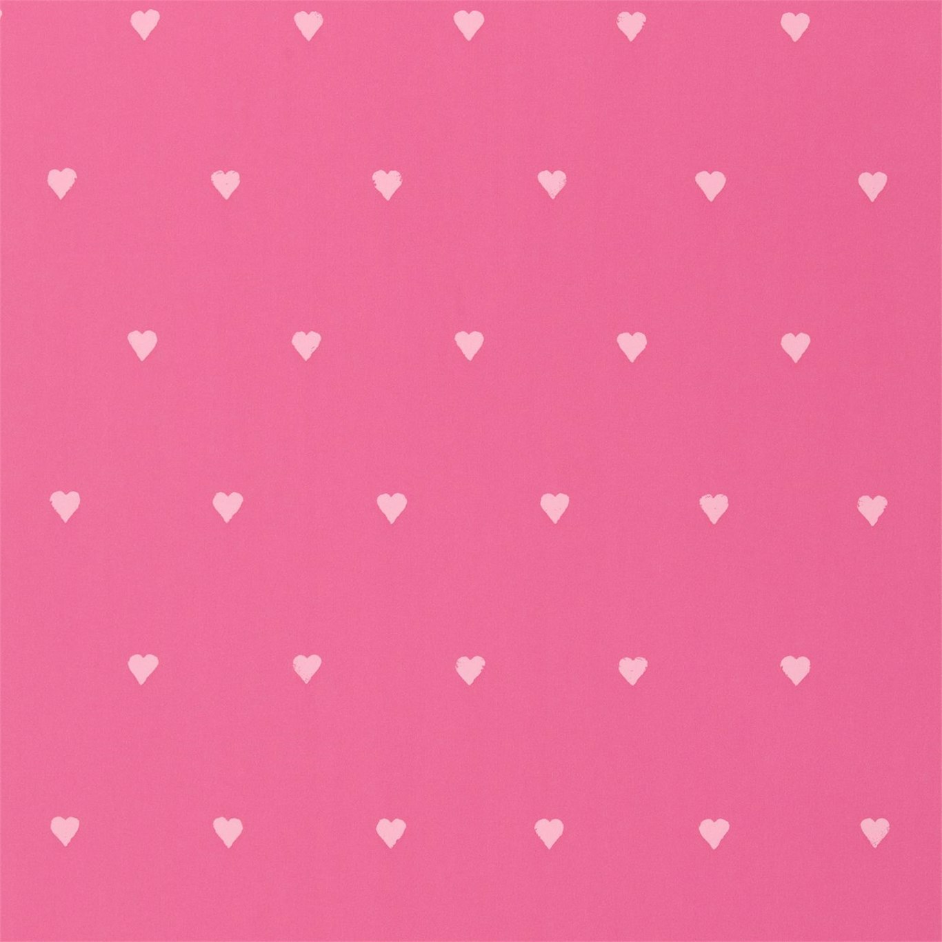 Love Hearts Fuchsia and Candy Floss Wallpaper by HAR